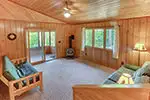 Basswood Cabin living room