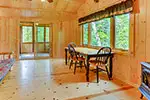 Birch Cabin living room area