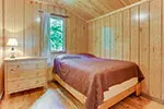 Point Cabin bedroom