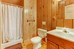 Birch Cabin bathroom