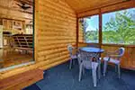 Jackpine Cabin porch