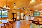 White Pine Cabin kitchen